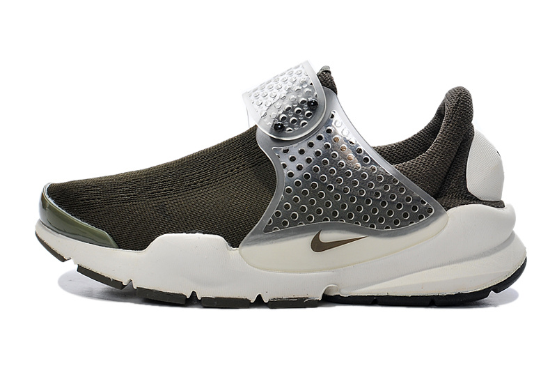 Women Nike Fragment Design Sock Dart SP Grey White Shoes