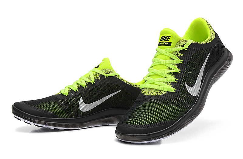 Nike Free 3.0 V5 EXT Black Green Shoes