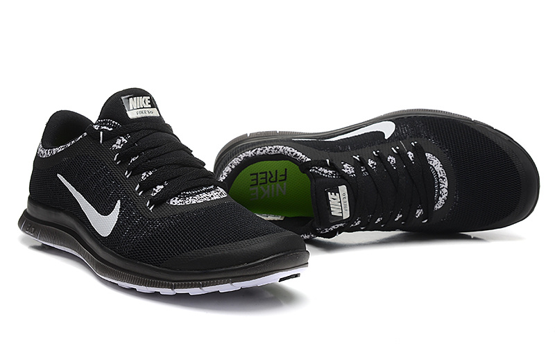 Nike Free 3.0 V5 EXT Black White Shoes
