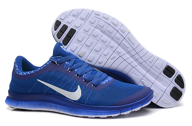 Nike Free 3.0 V5 EXT Blue White Shoes