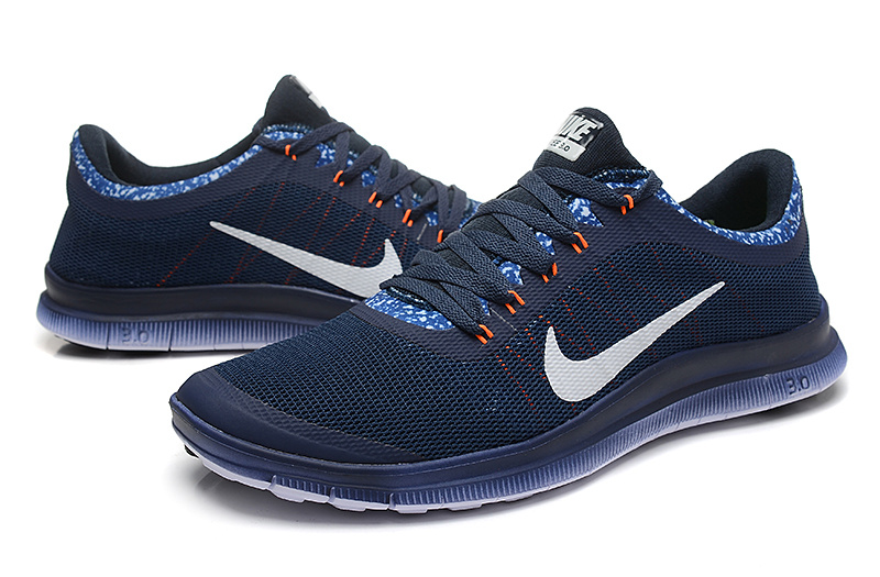 Nike Free 3.0 V5 EXT Dark Blue White Shoes