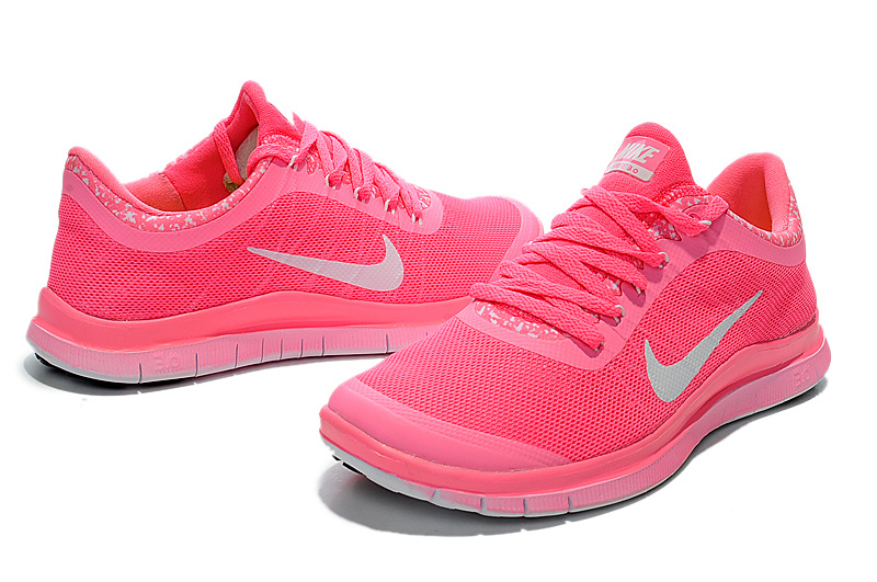 Nike Free 3.0 V5 EXT Pink Silver For Women