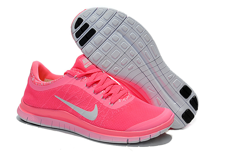 Nike Free 3.0 V5 EXT Pink Silver For Women