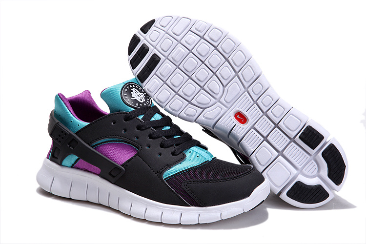 Nike Free 4.0 London Olympic Black Green Purple White Running Shoes - Click Image to Close