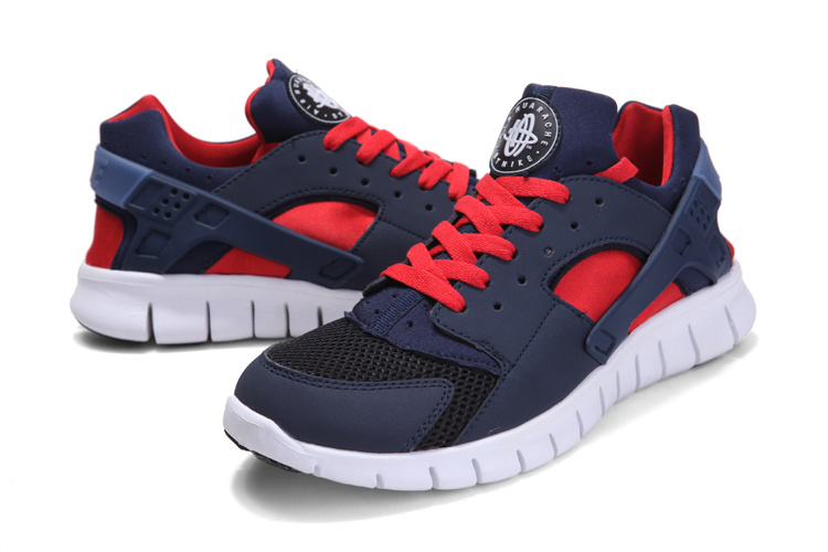 Nike Free 4.0 London Olympic Deep Blue Red White Running Shoes - Click Image to Close