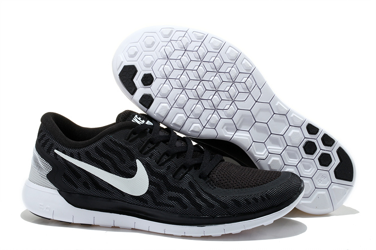 Nike Free 5.0+ 2 Black White Shoes