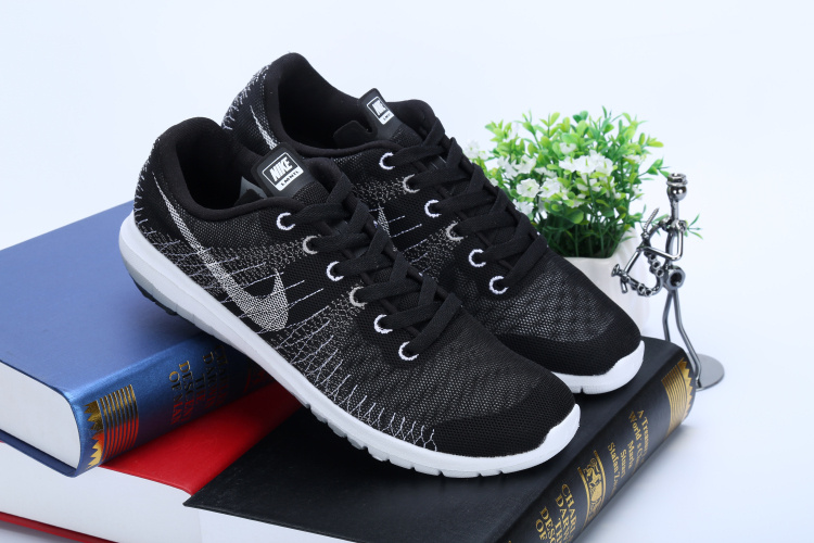 Nike Free 5.0 Flyline Black White Running Shoes - Click Image to Close