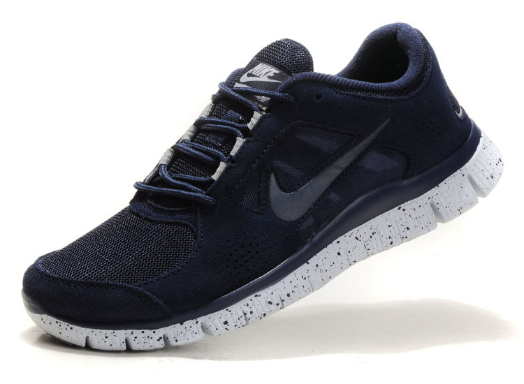 Nike Free Run+ 3 Dark Blue Running Shoes - Click Image to Close