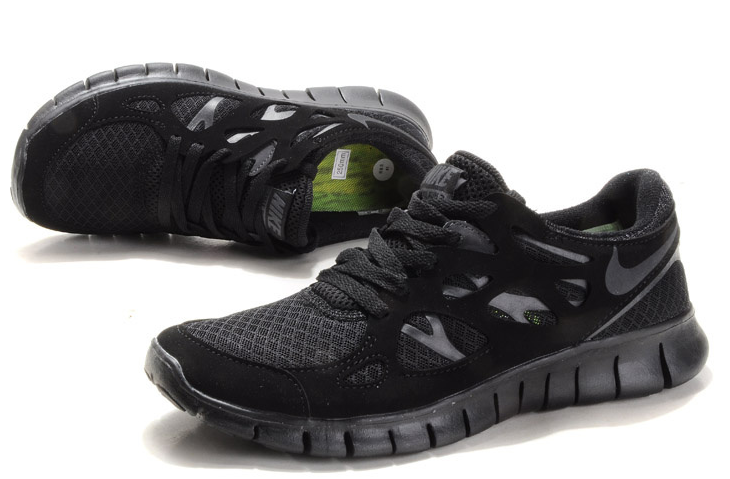 Nike Free 2.0 Running Shoes All Black