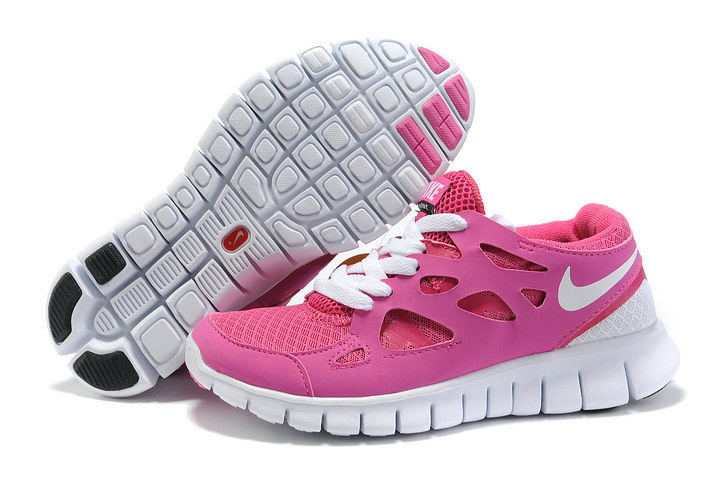 Nike Free 2.0 Running Shoes Pink White
