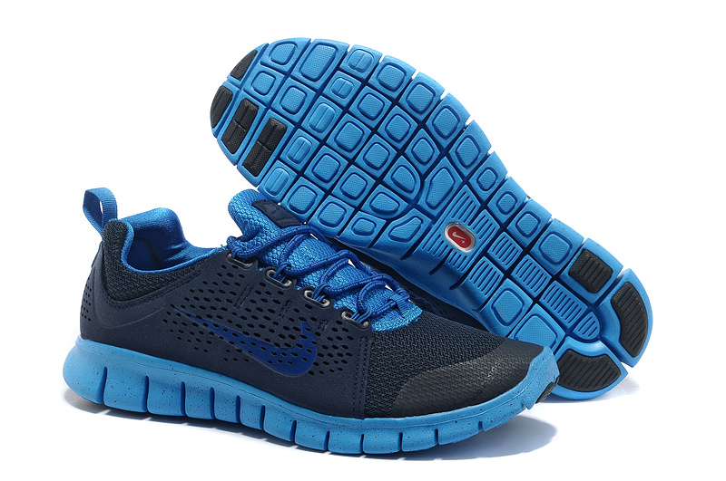 Nike Free 3.0 Black Blue Shoes