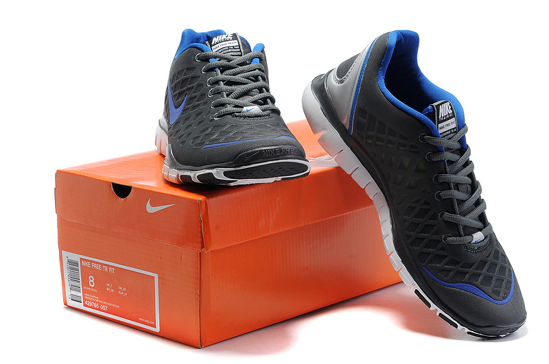 Nike Free 3.0 Black Blue White Shoes