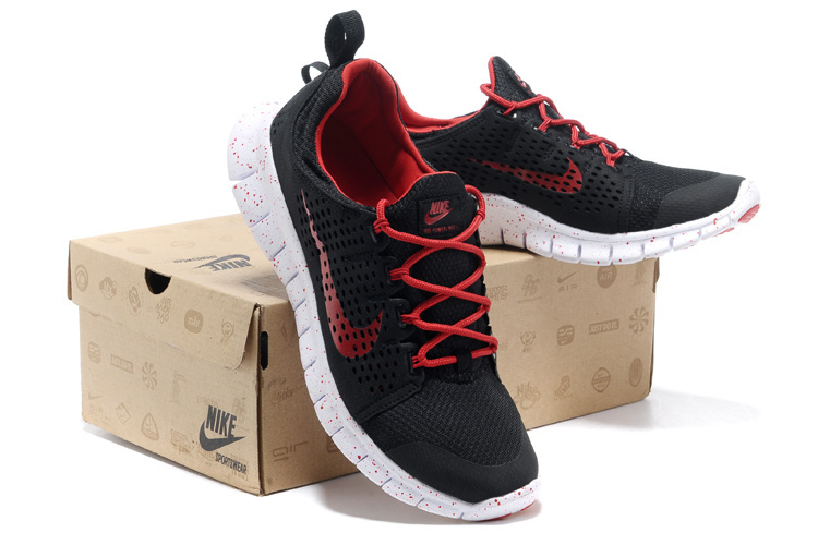 Nike Free 3.0 Black Red Shoes