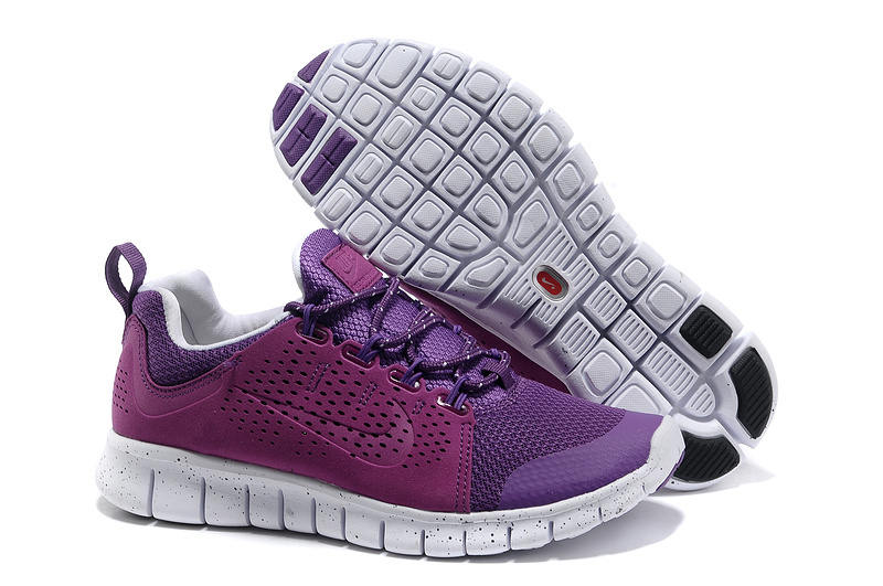 Nike Free Run 3.0 Purple White Running Shoes