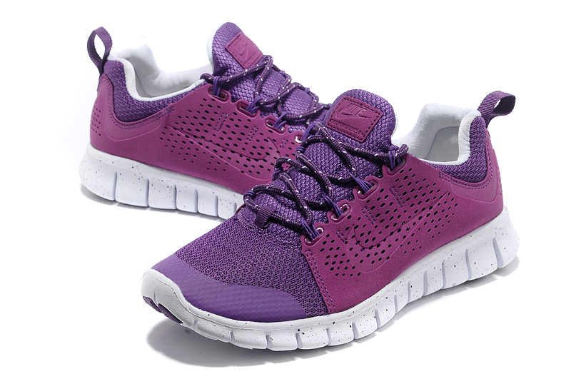 Nike Free Run 3.0 Purple White Running Shoes