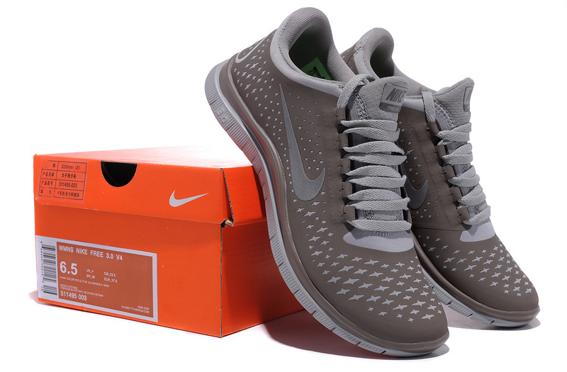 Women Nike Free 3.0 V4 All Grey