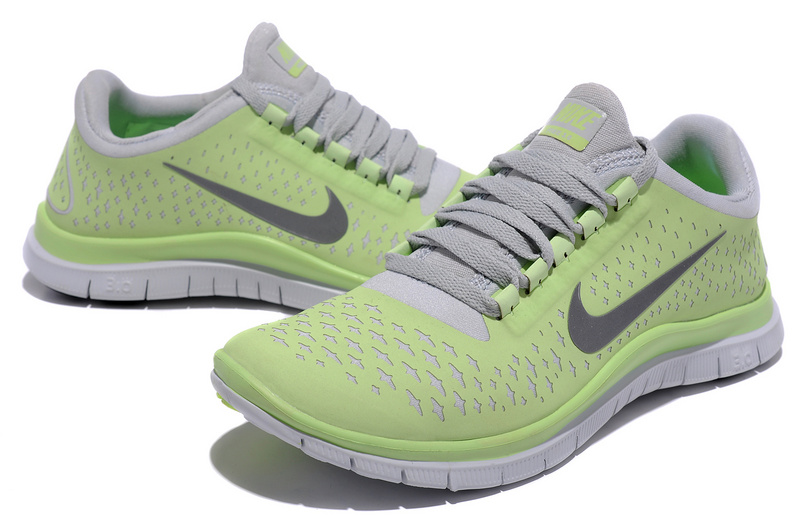 Women Nike Free 3.0 V4 Green Grey