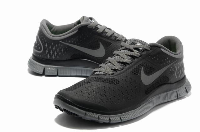 Nike Free 4.0 V2 Black Grey Shoes