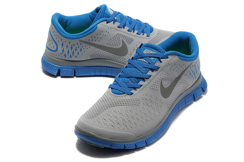 Nike Free 4.0 V2 Grey Blue Shoes