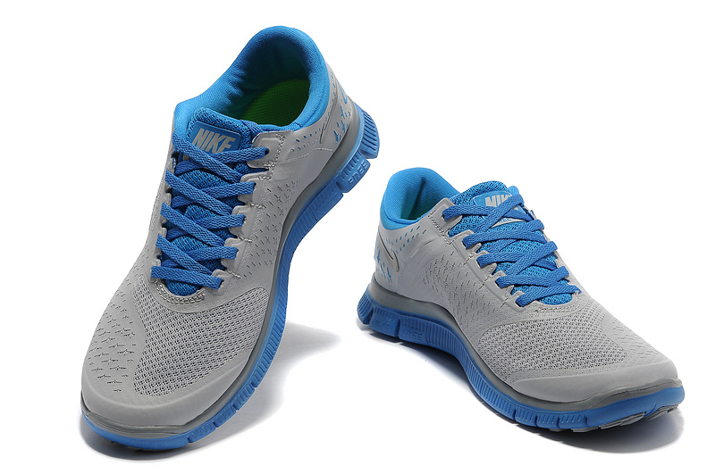 Nike Free 4.0 V2 Grey Blue Shoes