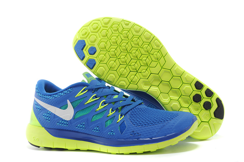 World-Up Nike Free 5.0 Blue Green Shoes
