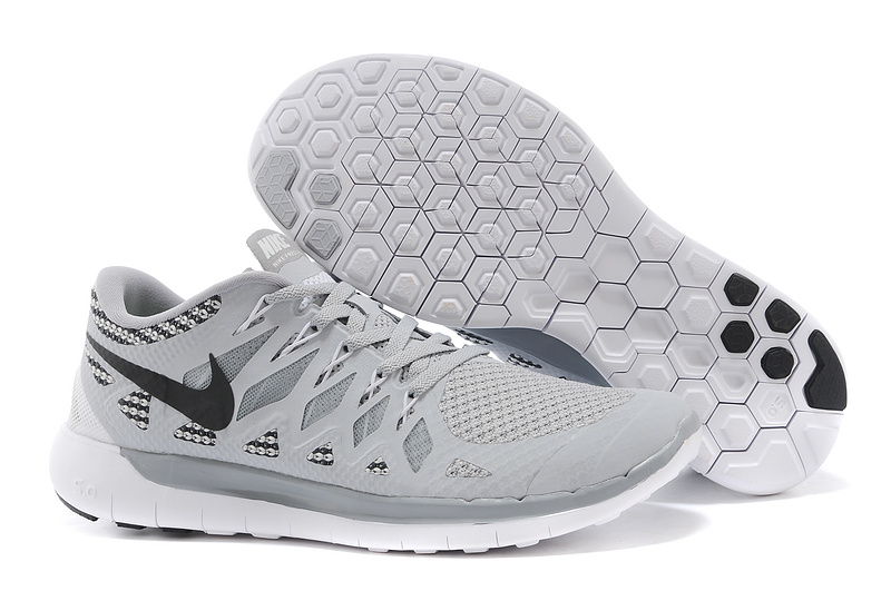 World-Up Nike Free 5.0 Grey White Shoes