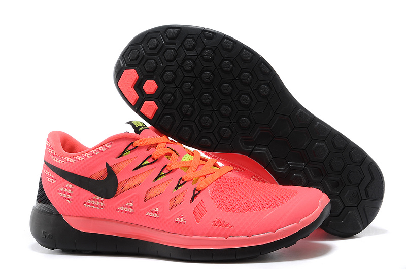 World-Up Nike Free 5.0 Red Black Shoes