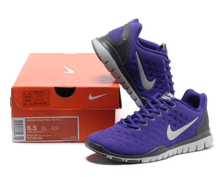 Women Nike Free TR Fit Purple Running Shoes