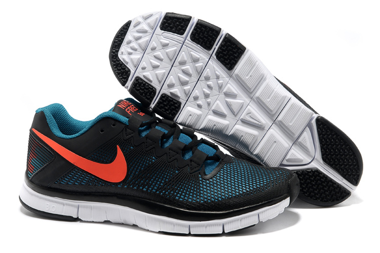 Nike Free 3.0 Trainer Black Blue Orange Shoes - Click Image to Close