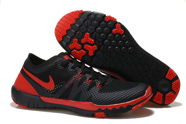 Nike Free 3.0 V3 Trainer Black Red Shoes