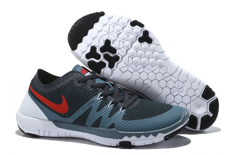 Nike Free Trainer 3.0 V3 Black White Red Running Shoes - Click Image to Close
