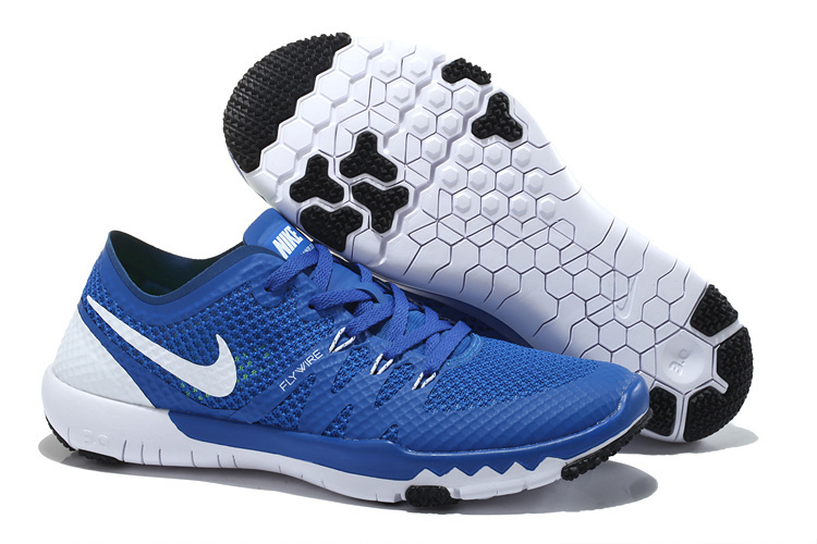 Nike Free Trainer 3.0 V3 Blue White Running Shoes - Click Image to Close