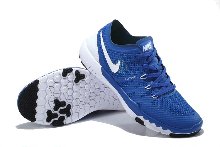 Nike Free 3.0 V3 Trainer Blue White Shoes - Click Image to Close
