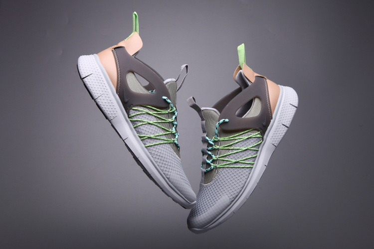 Nike Free Viritous Grey Green Running Shoes