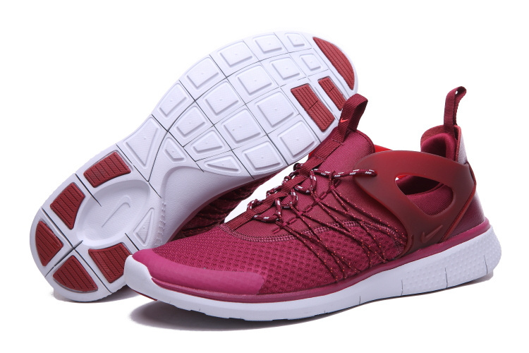 Nike Free Viritous Red White Running Shoes - Click Image to Close