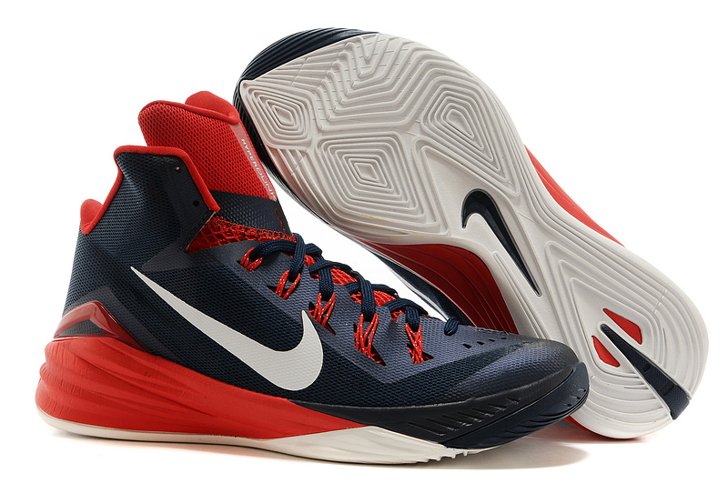 Nike Hyperdunk XDR 2014 Dark Blue Red Black Shoes