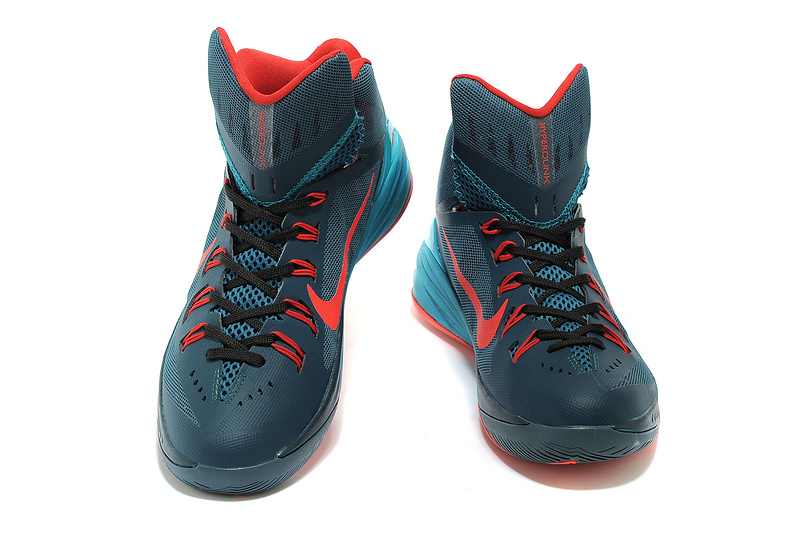 Nike Hyperdunk XDR 2014 Dark Green Red Shoes