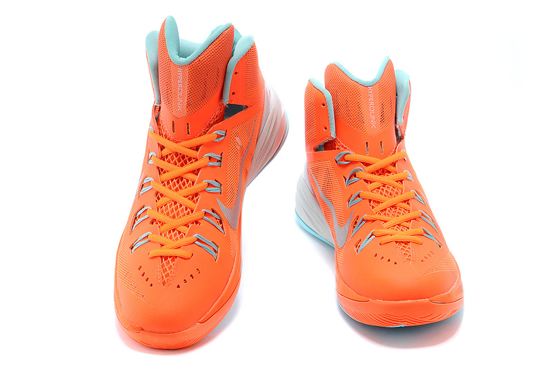 Nike Hyperdunk XDR 2014 Orange Mint Green Shoes - Click Image to Close