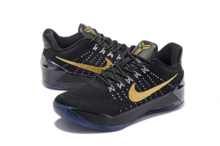 Nike Kobe A.D Black Gold Basketball Shoes For Women