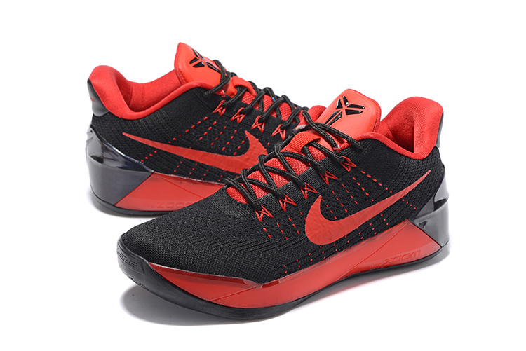 Nike Kobe A.D Black Red Basketball Shoes For Women - Click Image to Close