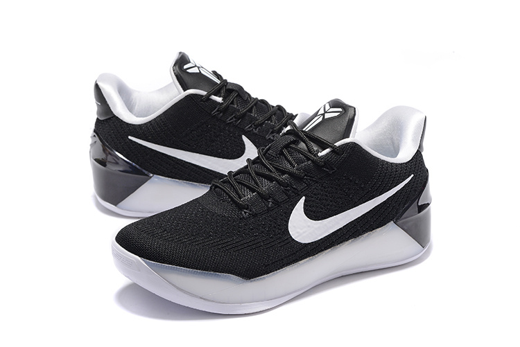 Nike Kobe A.D Black White Basketball Shoes For Women - Click Image to Close