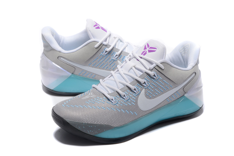 Nike Kobe A.D Grey Jade Shoes For Women - Click Image to Close