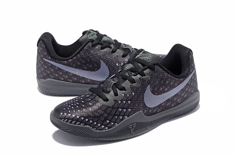 Nike Kobe Mentality III All Black Basketball Shoes For Women