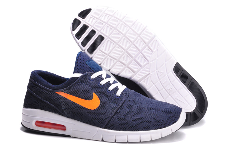 Nike Koston 2 Max Shoes Blue White Orange - Click Image to Close