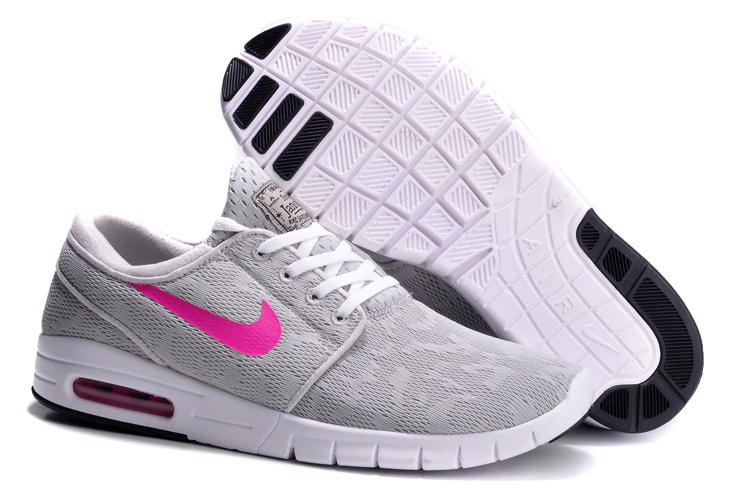 Nike Koston 2 Max Shoes Grey Pink - Click Image to Close