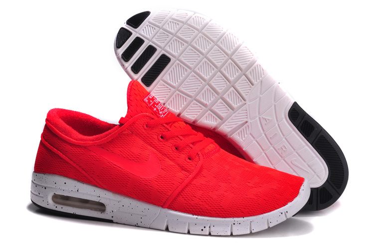 Nike Koston 2 Max Shoes Red White - Click Image to Close