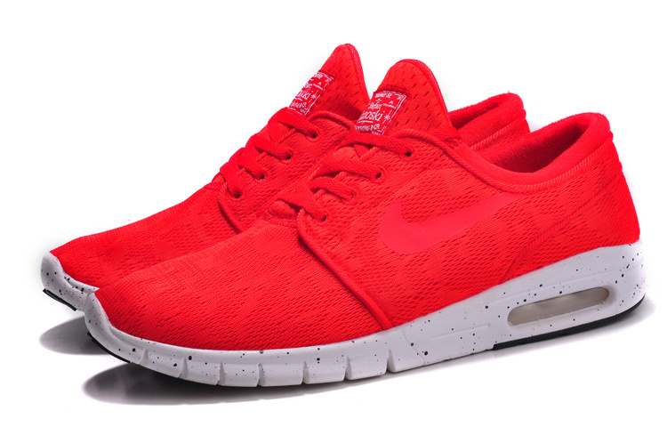 Nike Koston 2 Max Shoes Red White - Click Image to Close