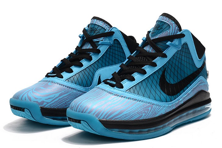 Nike LeBron 7 All Star Chlorine Blue Black Shoes