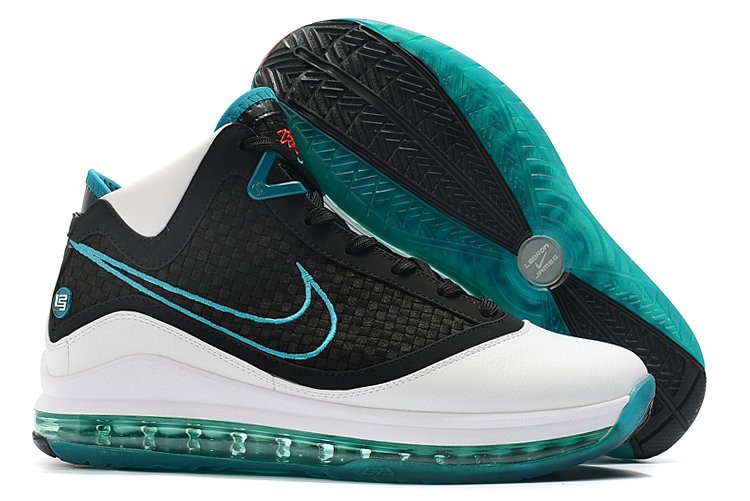 Nike LeBron 7 Black Jade White Shoes