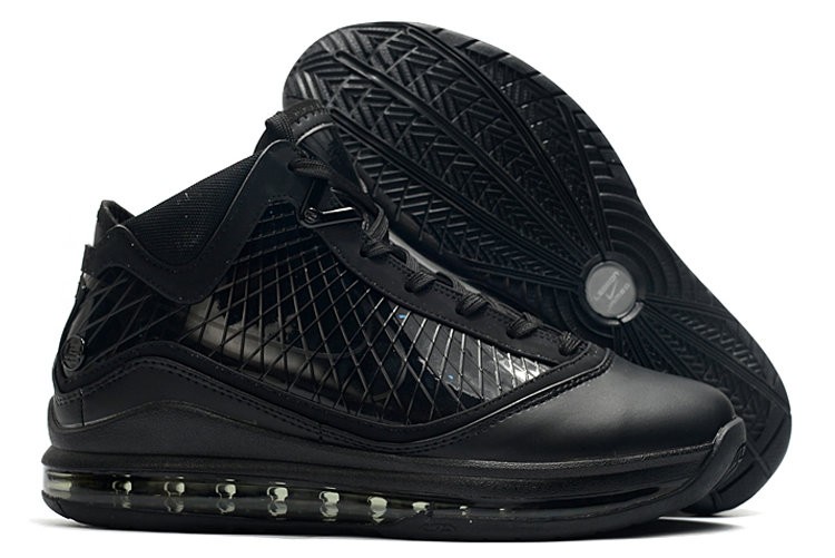 Nike LeBron 7 Triple Black Shoes - Click Image to Close